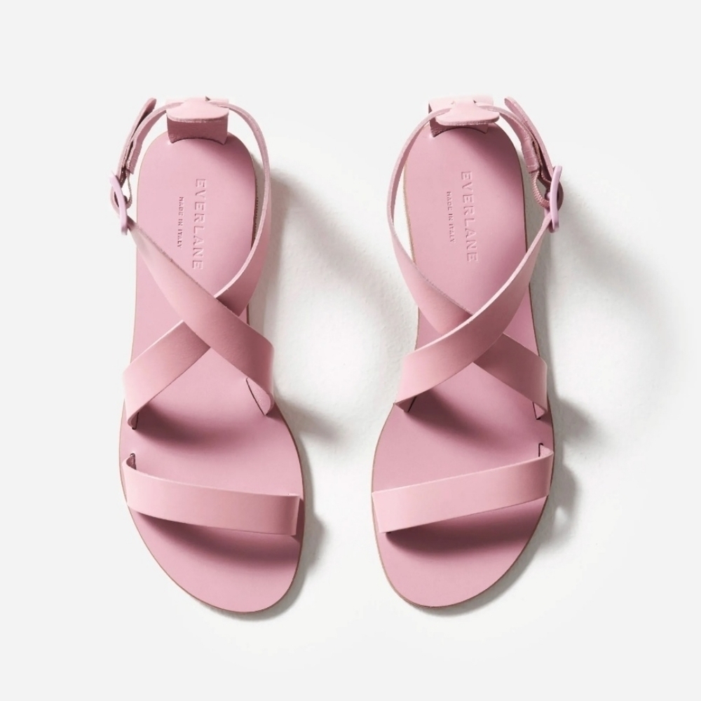 Everlane | Modern Wrap Sandals, Dusty Pink, size 9‎